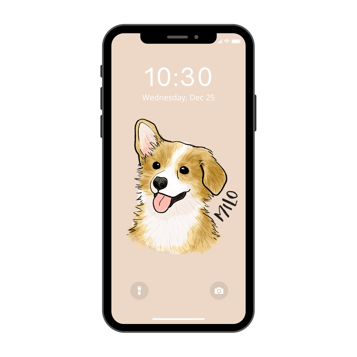 Printable Digital File - Pet Portrait - Digital PNG Download