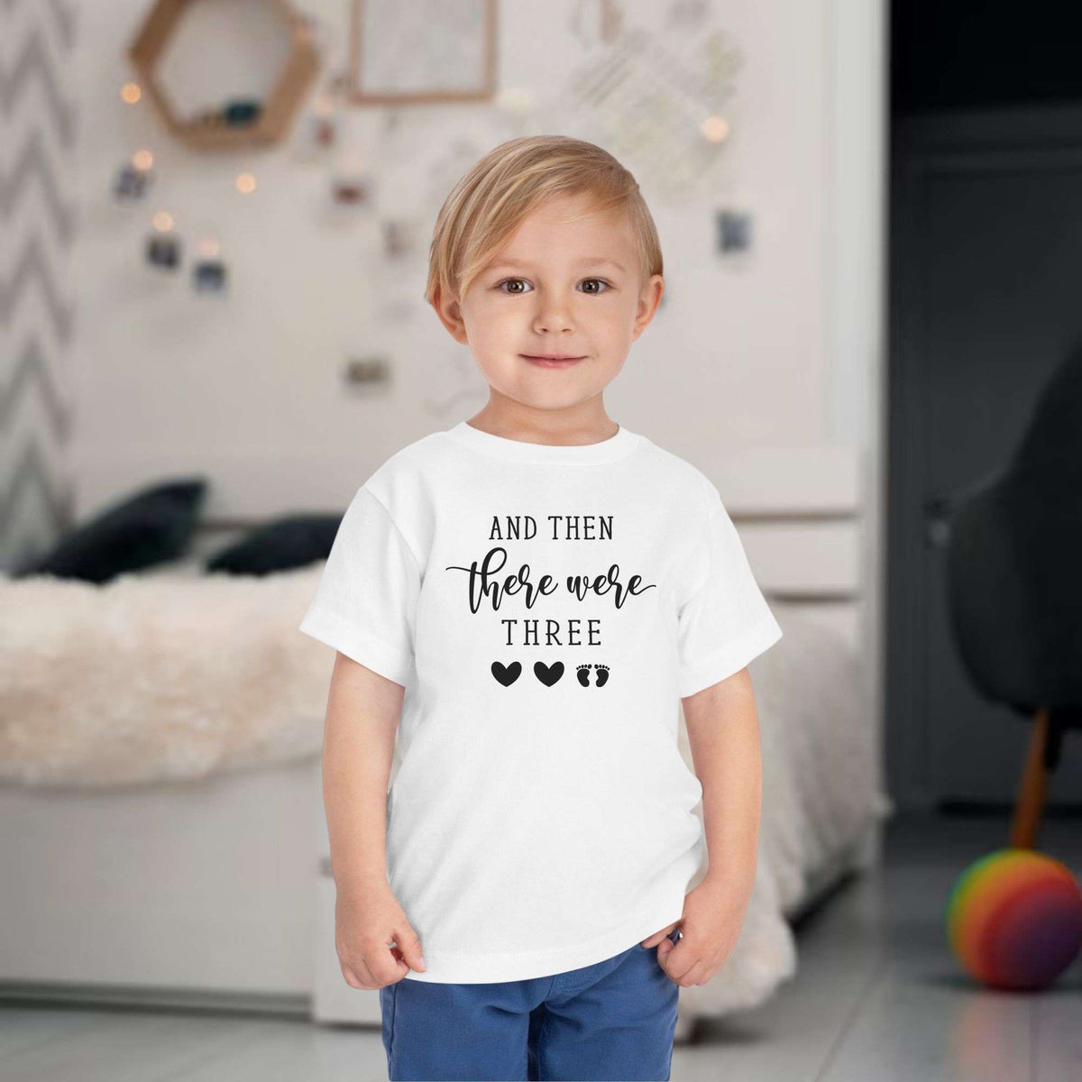 And Then There Were Three Baby Onesie
