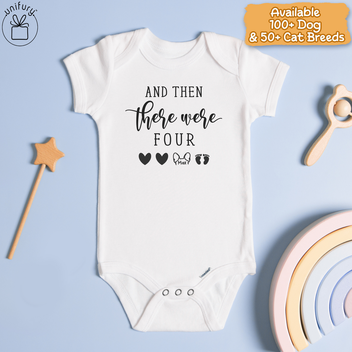 Custom And Then There Were Baby Onesie
