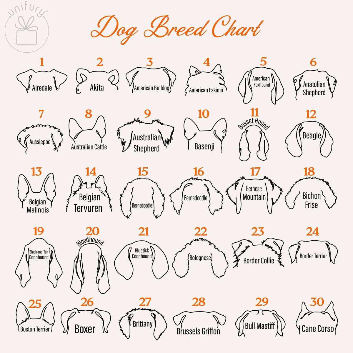 Custom Dog Ears Outline With Name Embroidered Hat