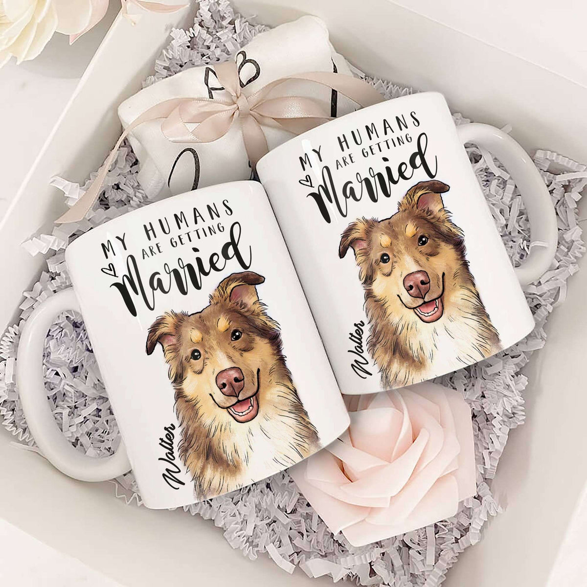 My Humans Are Getting Married Edge-to-Edge Mug For Dog Cat Lovers
