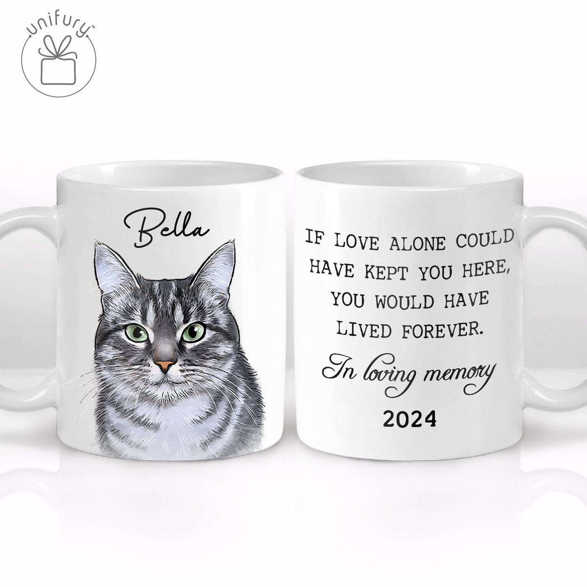 You Would Have Lived Forever Pet Portrait Memorial Edge-to-Edge Mug