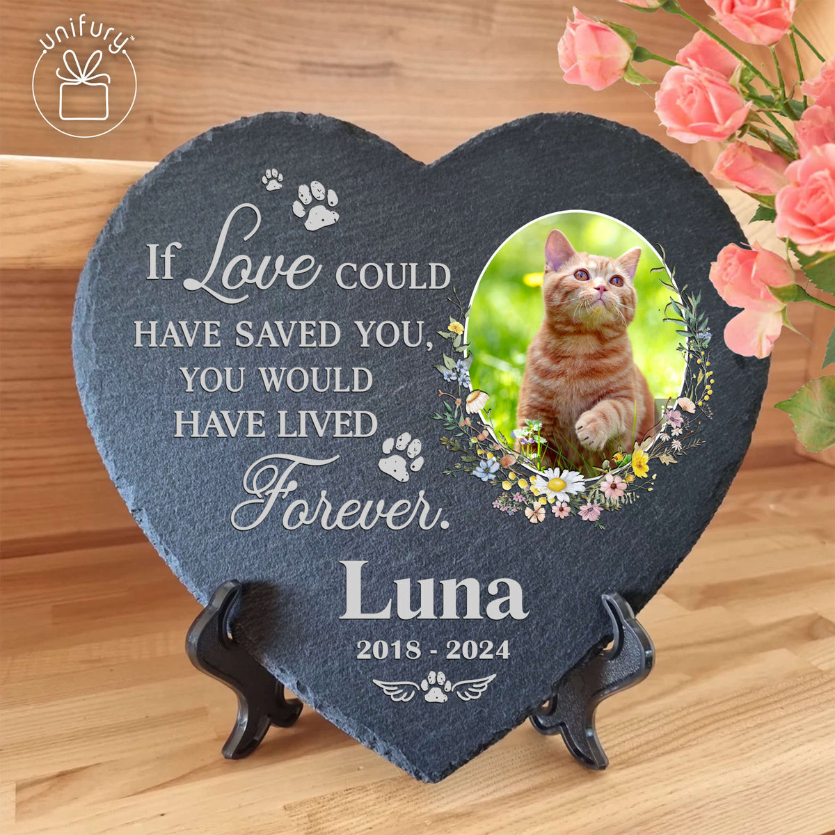 If Love Alone Could Have Saved You Memorial Garden Stone