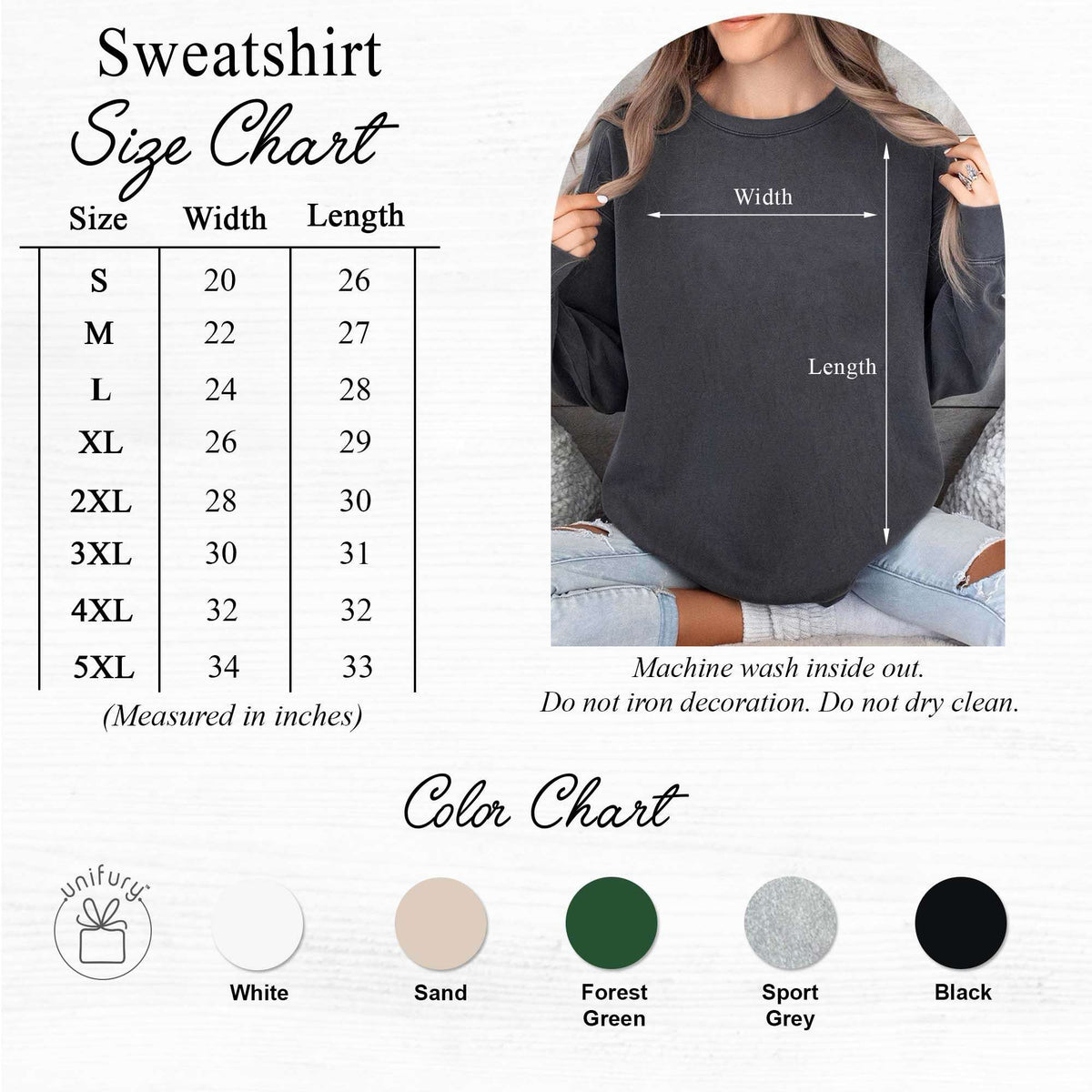 Custom Teacher Name Embroidered Sweatshirt