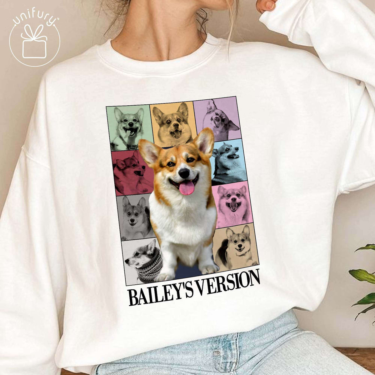 Dog's Version Tee Sleeve Printed Standard Sweatshirt