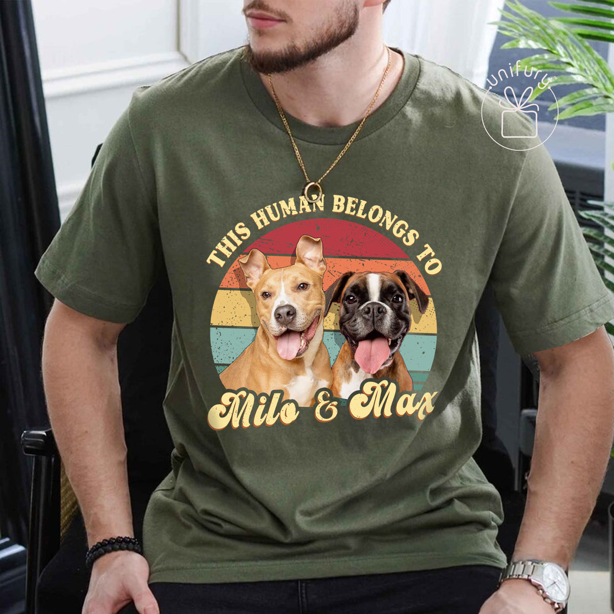 This Human Belongs To Comfort Colors T-shirt