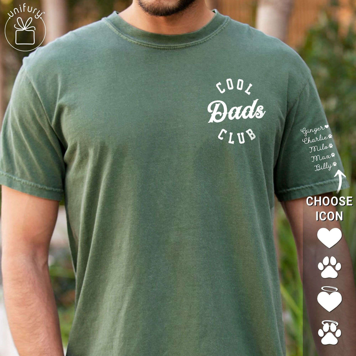 Cool Dads Club Comfort Colors T-shirt