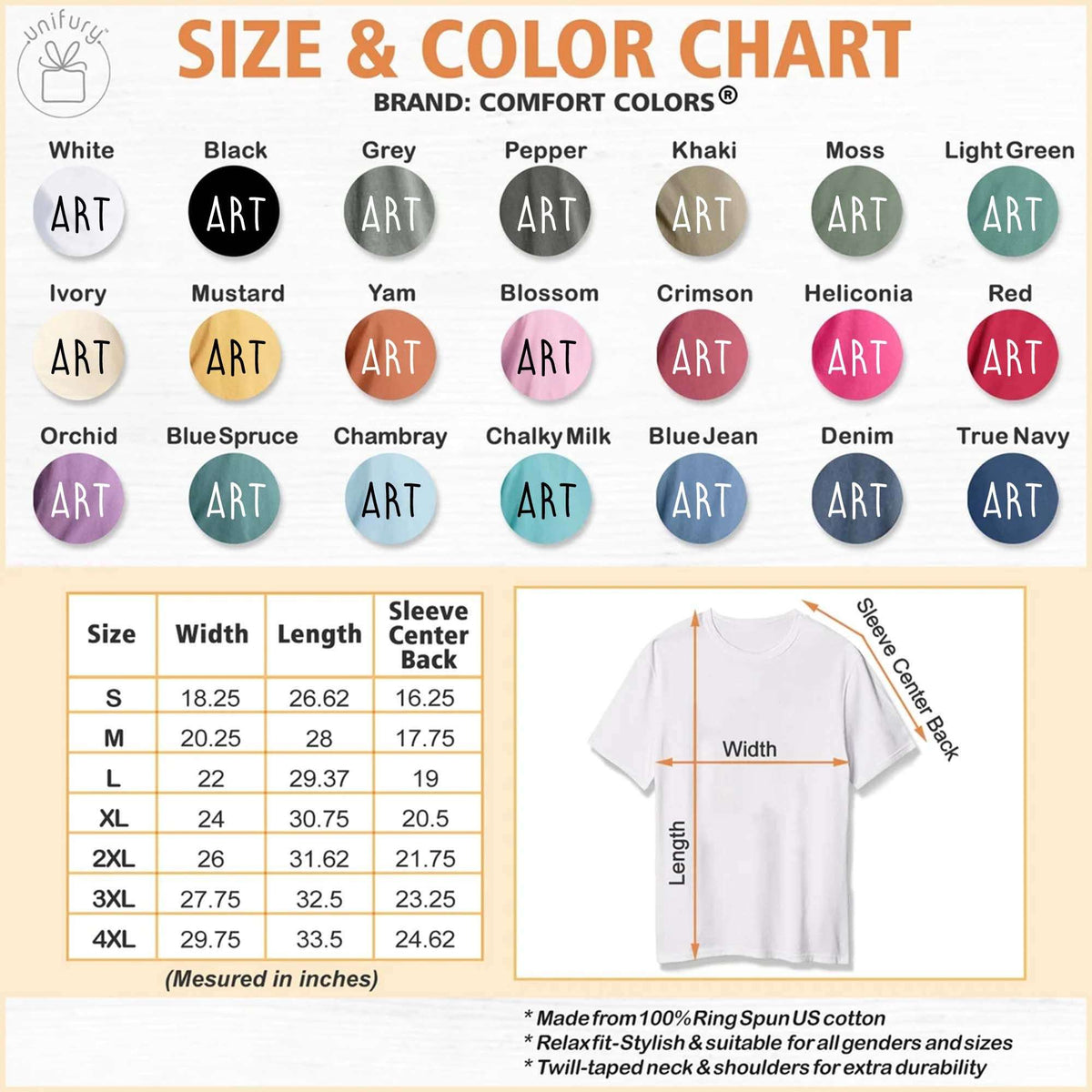 Personalized Dad Hand-drawn Portrait Comfort Colors T-shirt Style 1