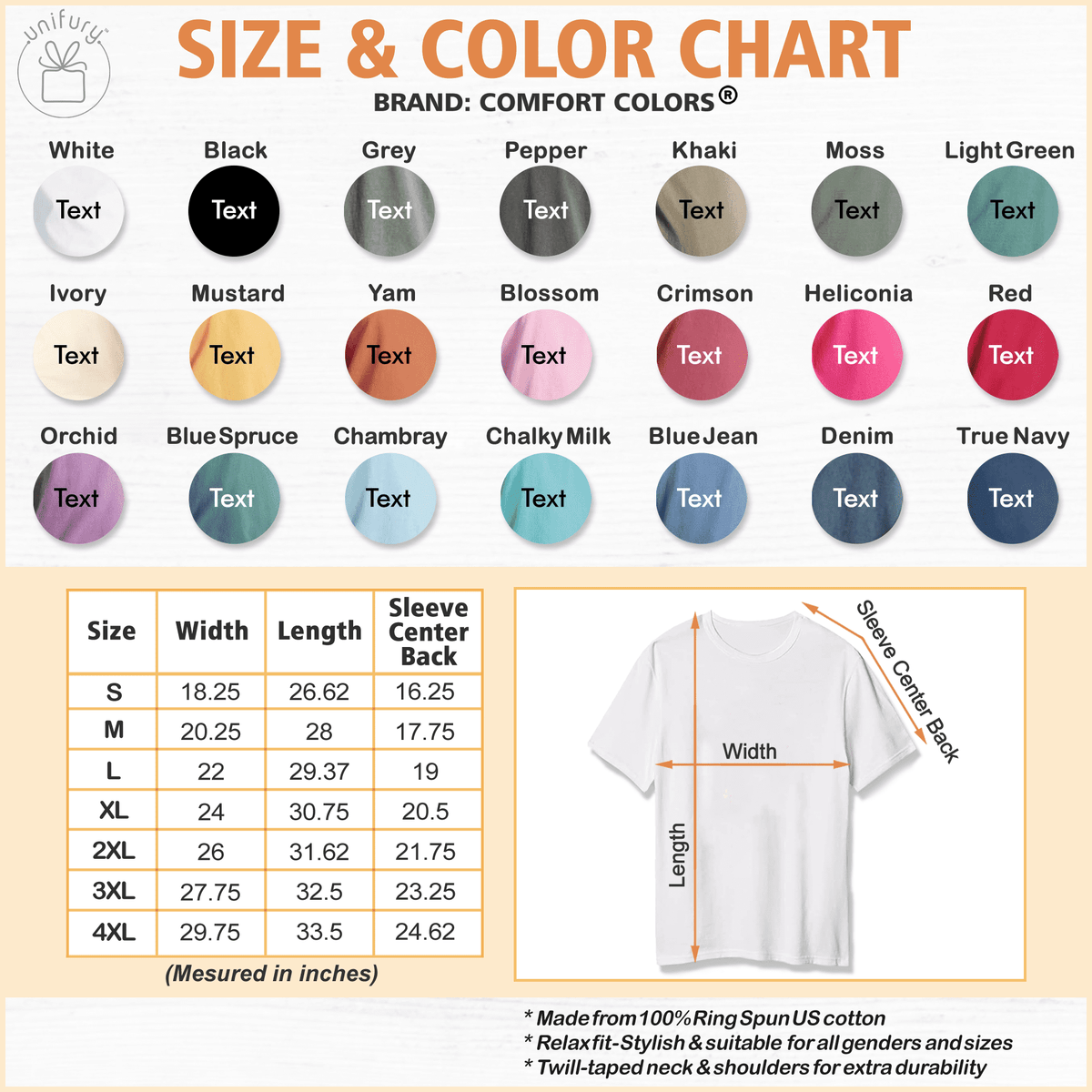 Custom Cat Portrait With Floral Comfort Colors T-shirt
