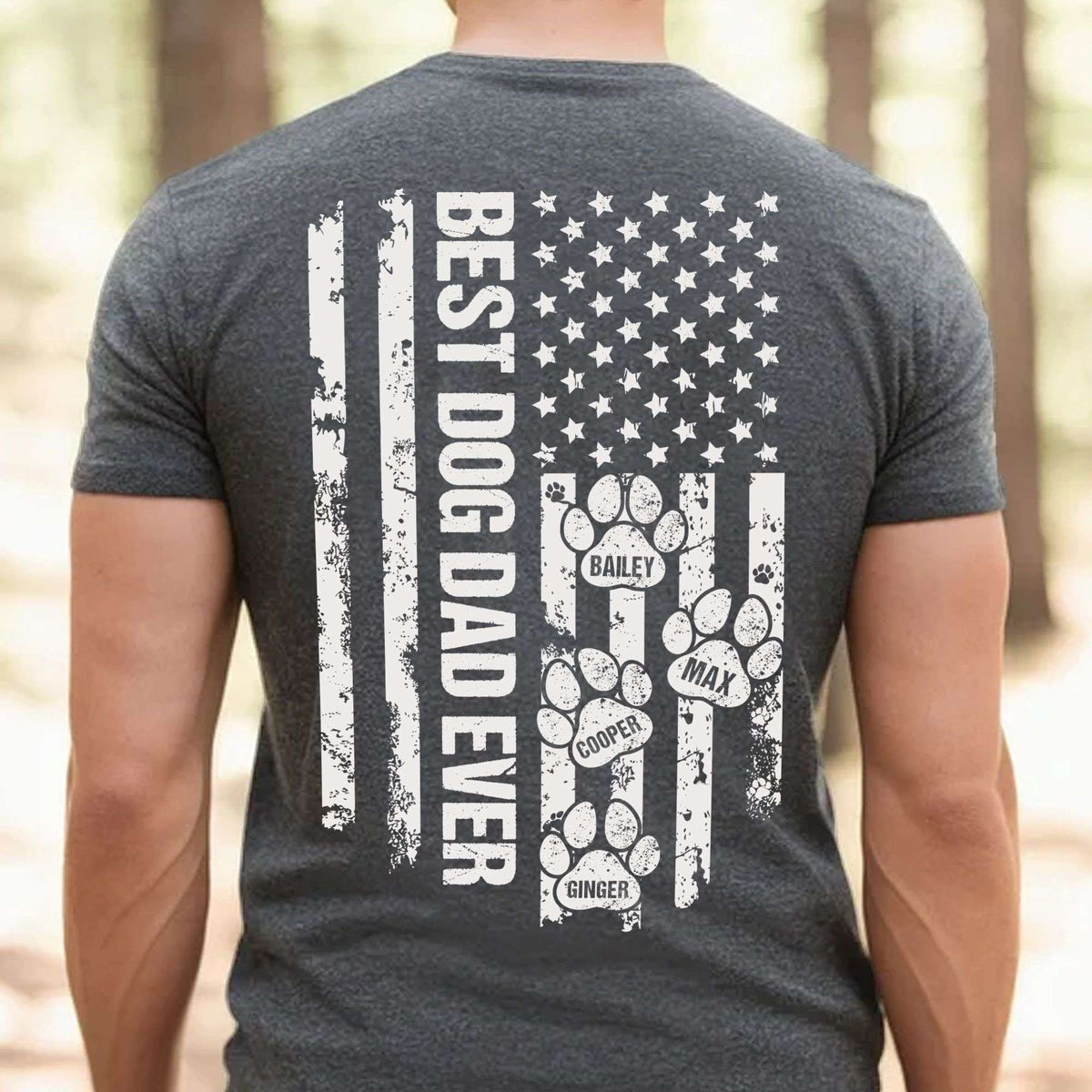 Best Dog Dad Ever Comfort Colors T-shirt