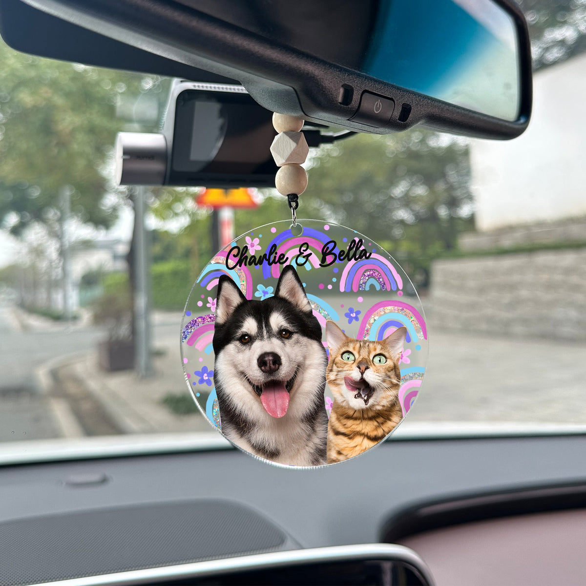 Boho Style Custom Car Ornament