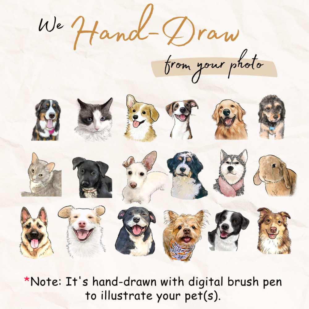 Protected By Hand-drawing Pet Portrait Baby Onesie
