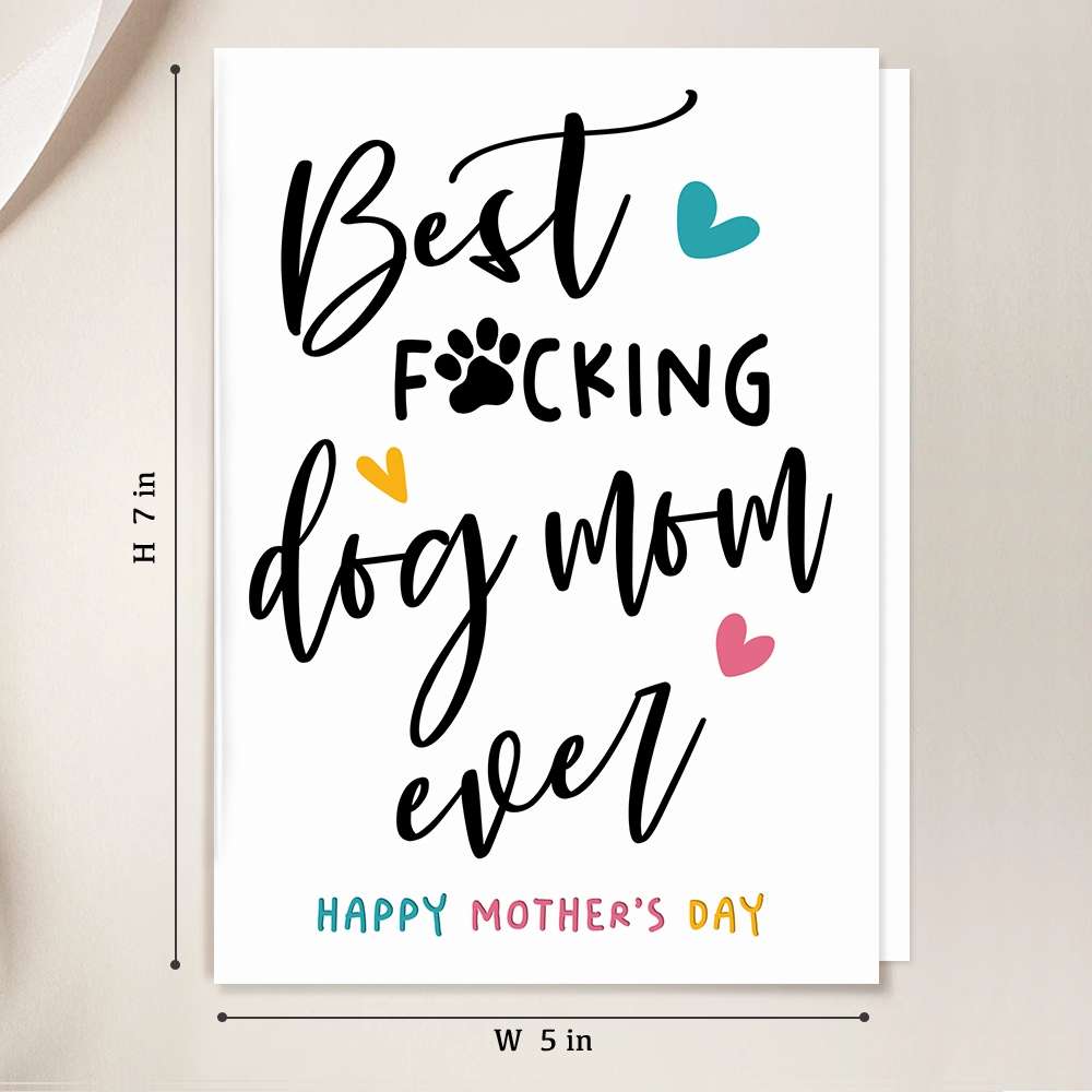 Thank You For Being My Mommy Folded Greeting Card