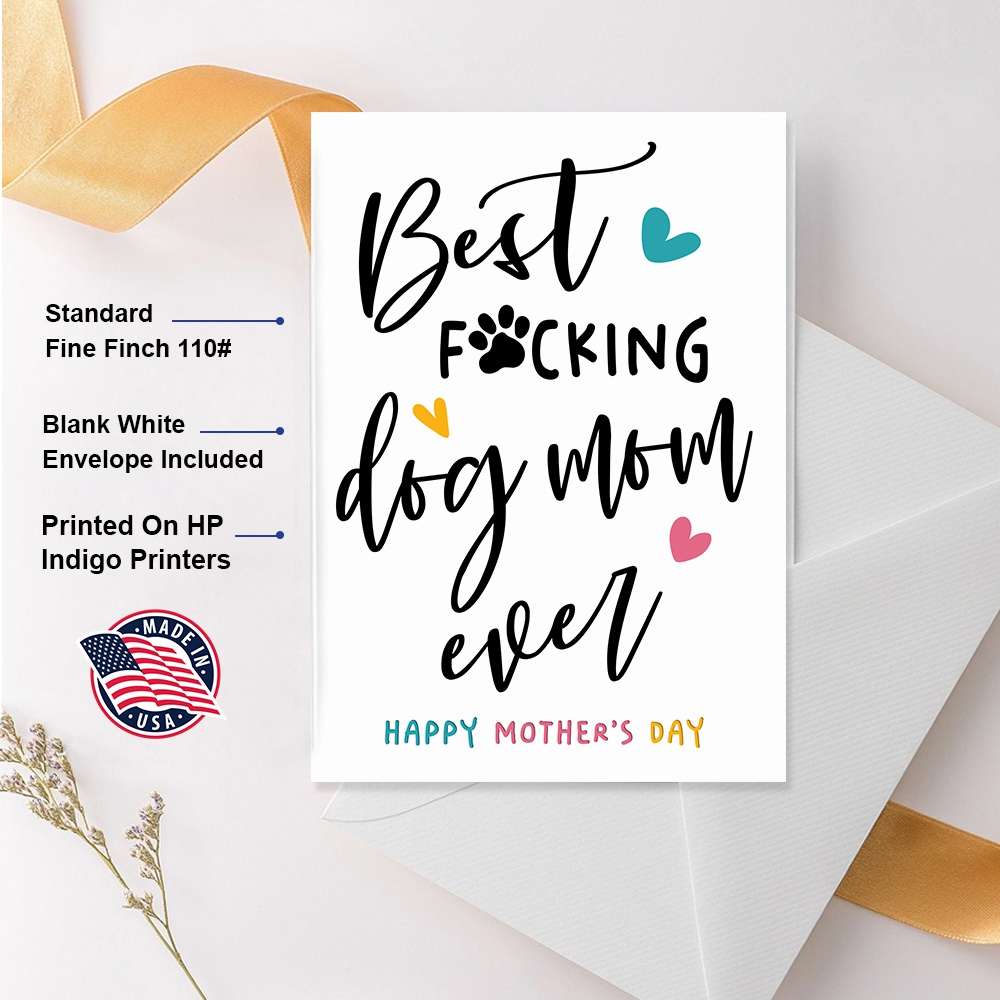 Thank You For Being My Mommy Folded Greeting Card