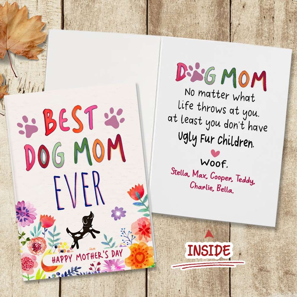 At Least You Don't Have Ugly Fur Children Folded Greeting Card