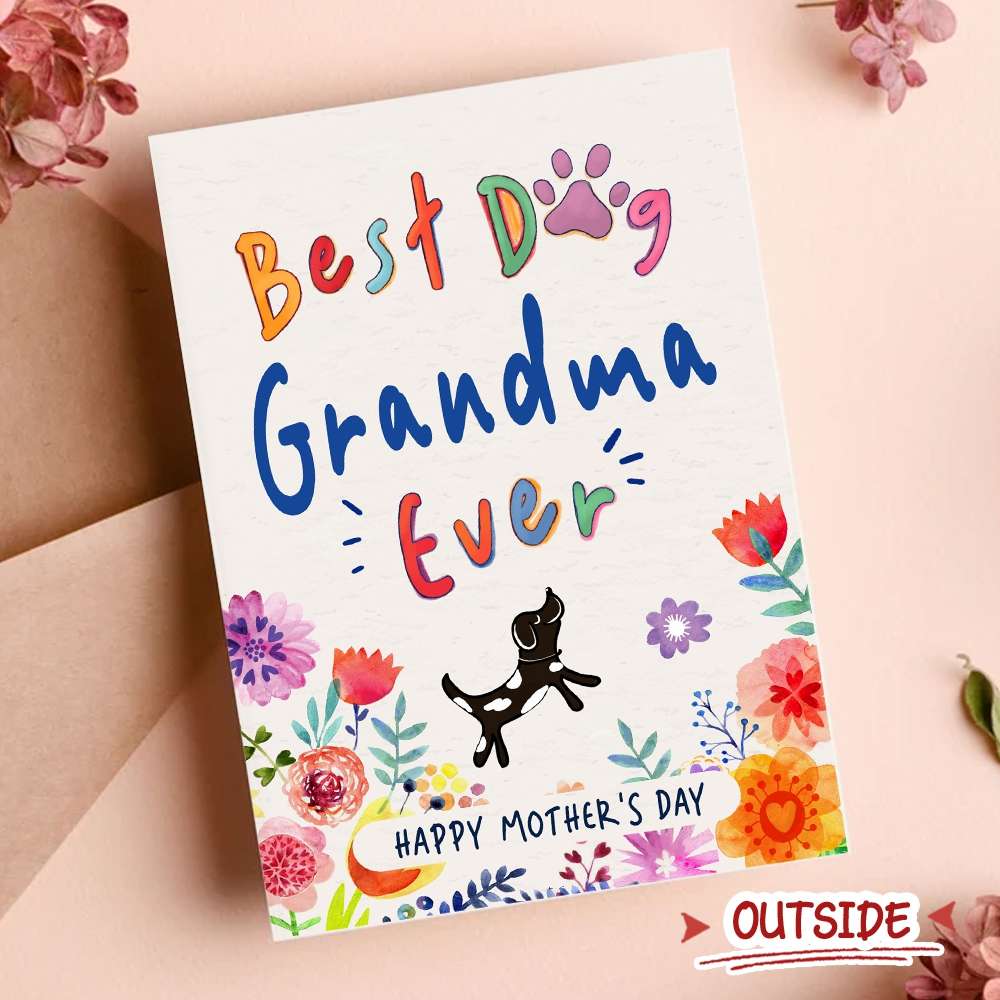 At Least You Don't Have Ugly Granddogs Folded Greeting Card