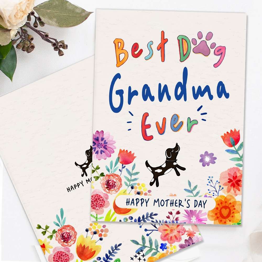 At Least You Don't Have Ugly Granddogs Folded Greeting Card