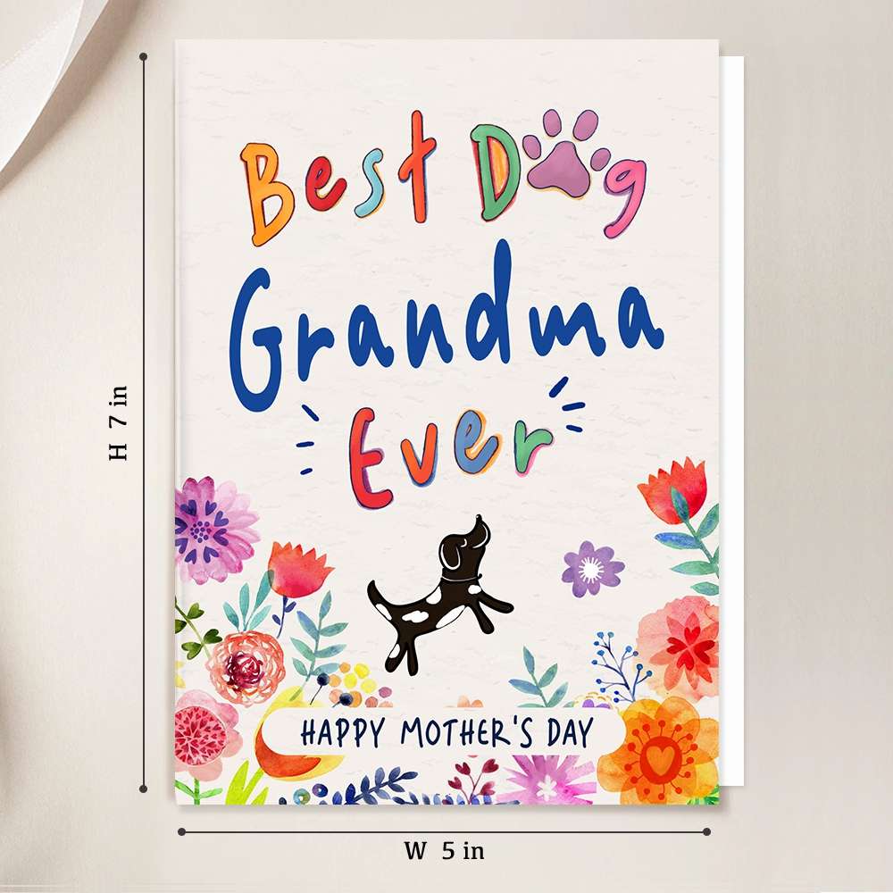 At Least You Don't Have Ugly Granddogs Folded Greeting Card