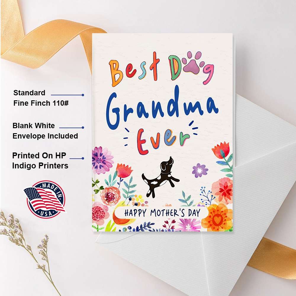 At Least You Don't Have Ugly Granddogs Folded Greeting Card