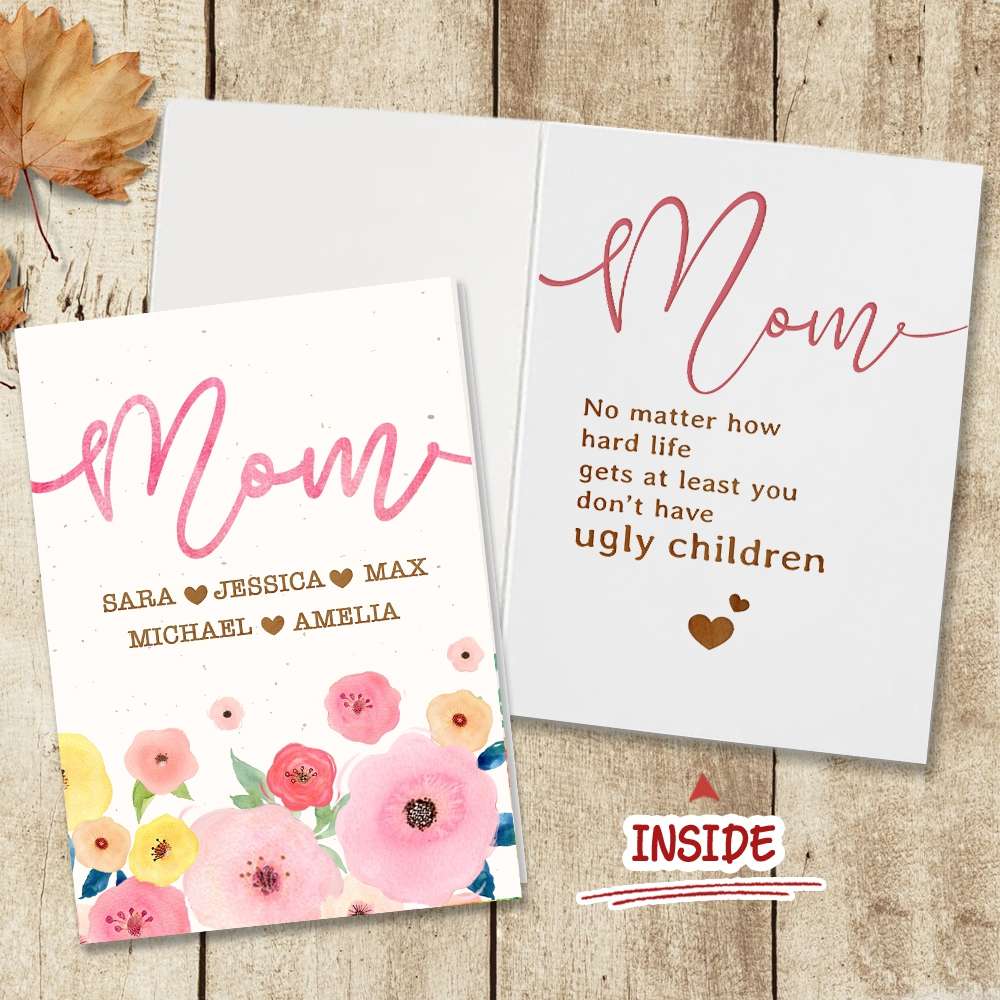 At Least You Don't Have Ugly Children Folded Greeting Card