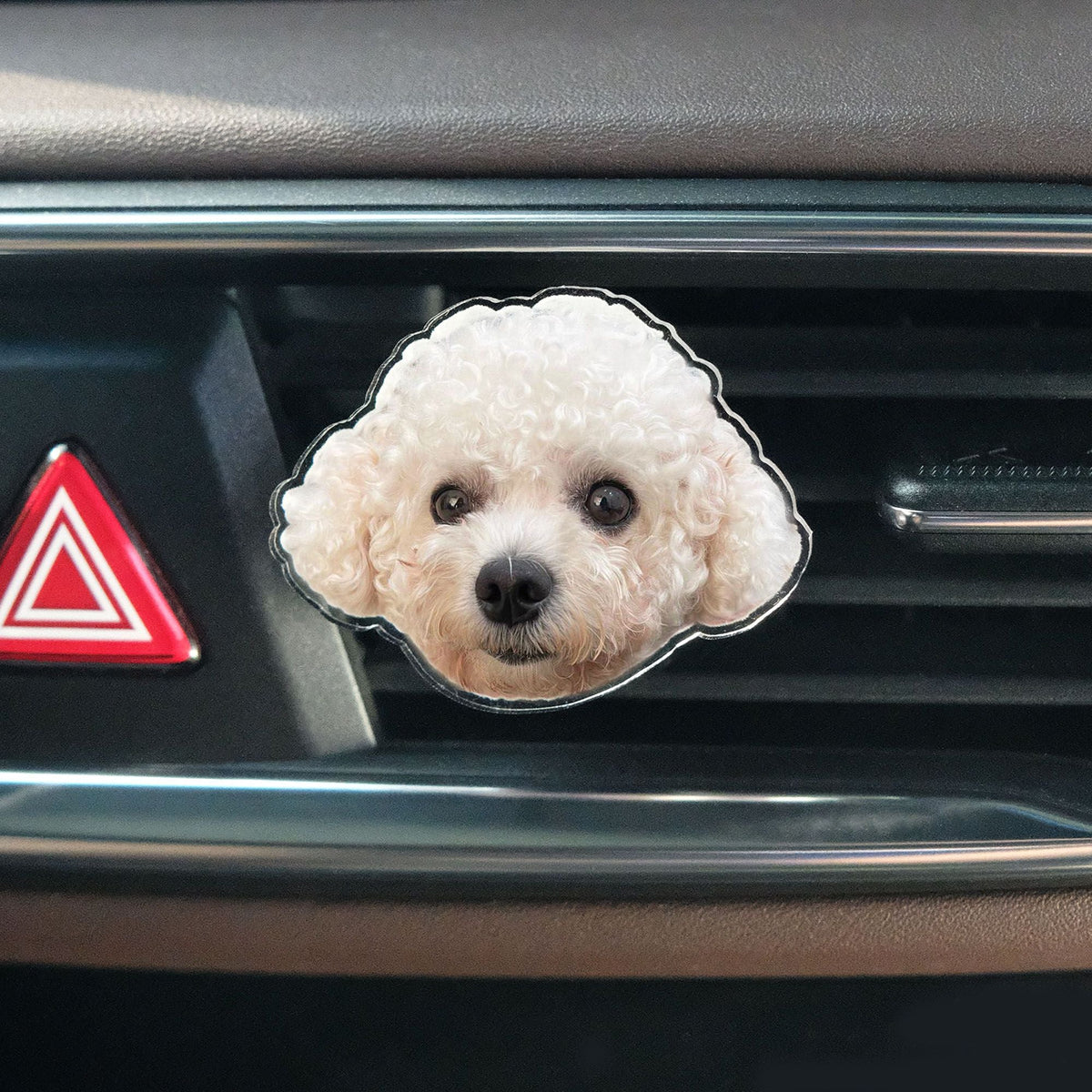 Crop Face Car Vent Clip