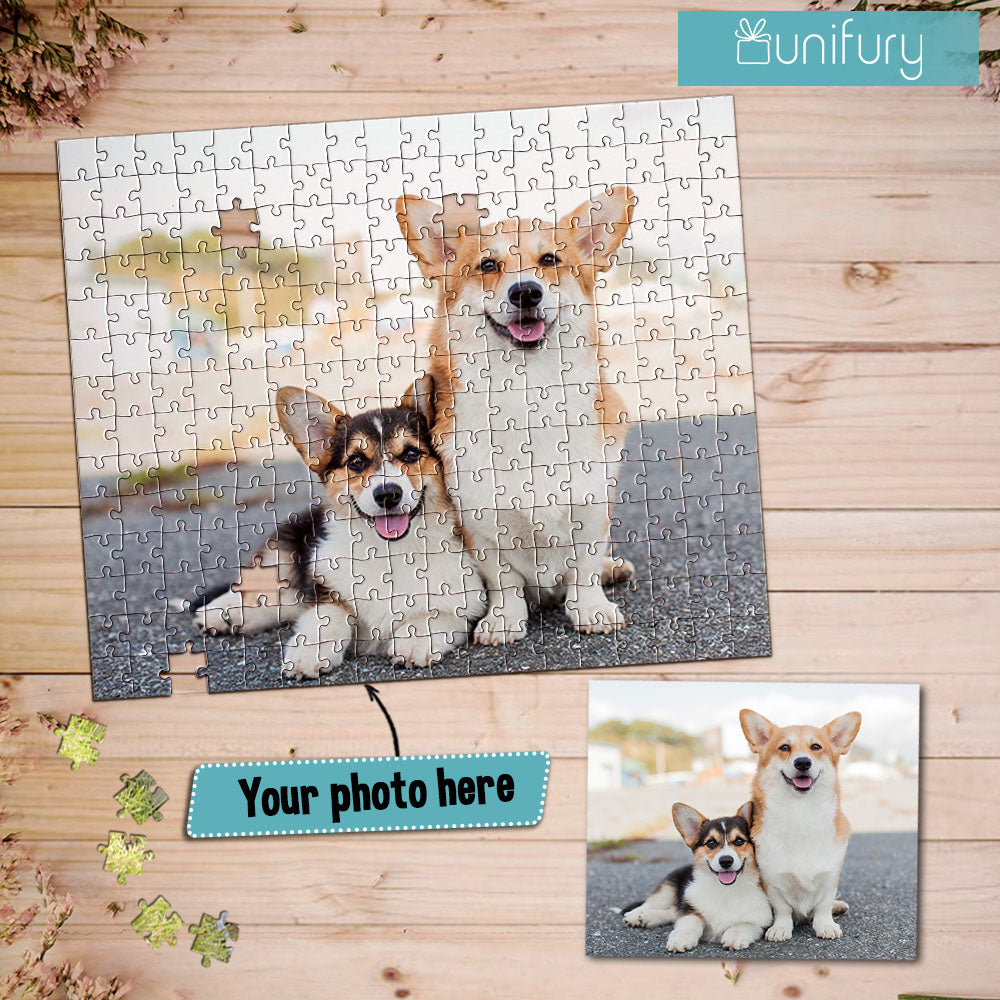 Personalized custom photo puzzle