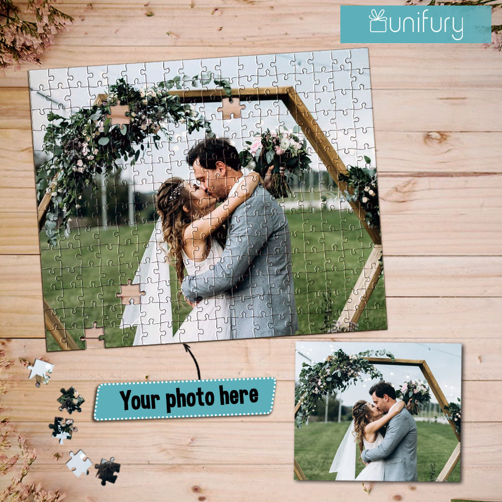 Personalized custom photo puzzle