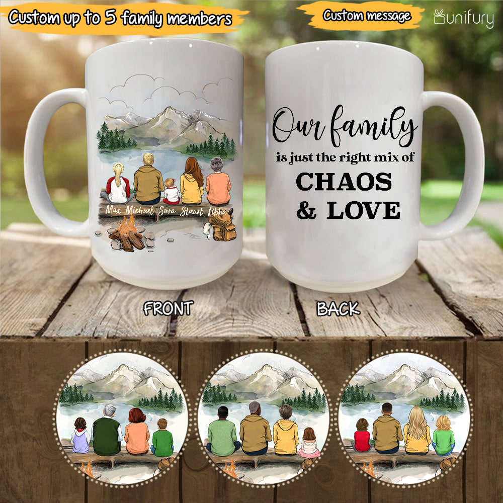 Personalized Family Hiking Mug - Hiking