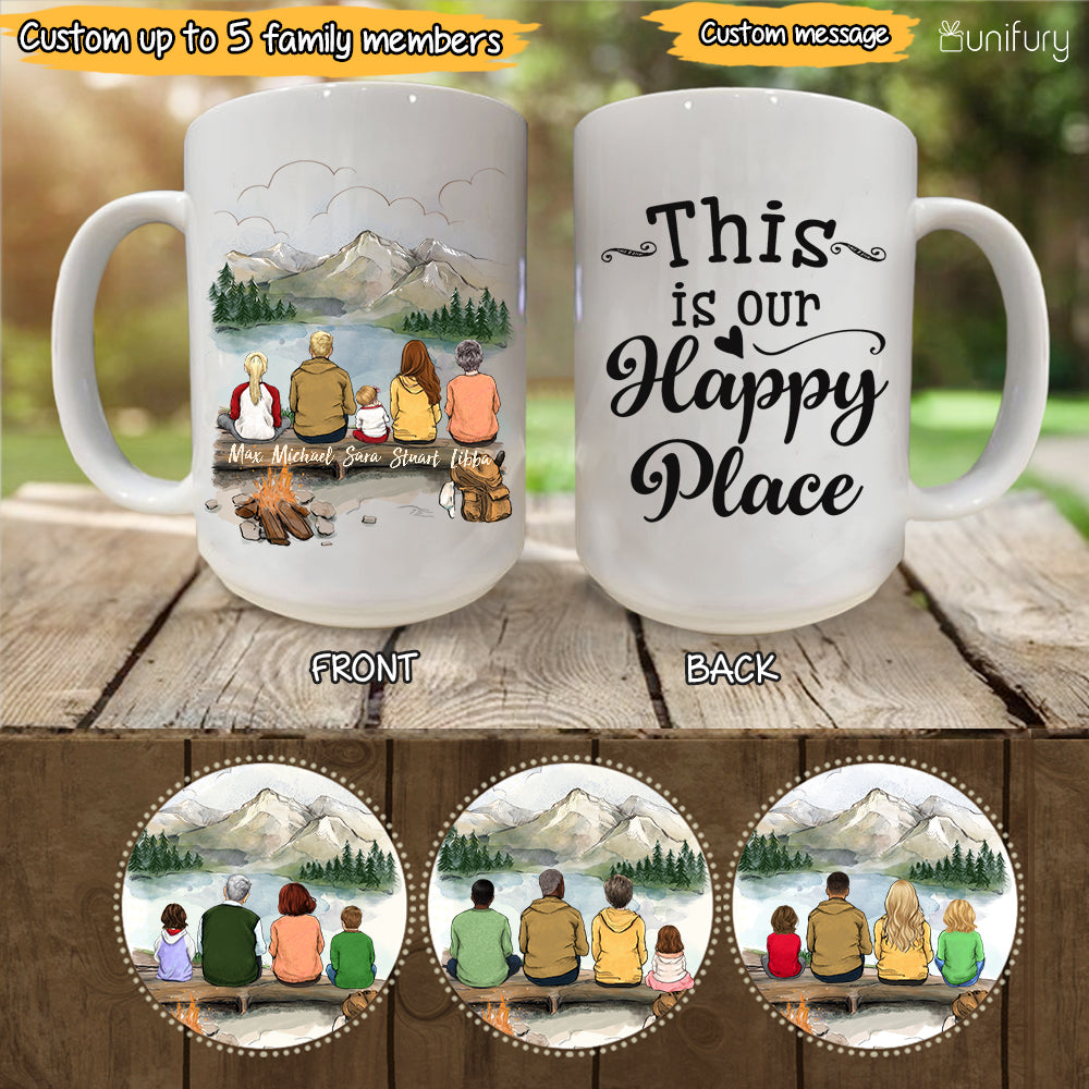 Personalized Family Hiking Mug - Hiking