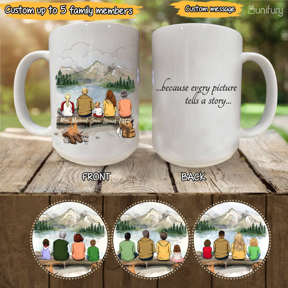 Personalized Family Hiking Mug - Hiking