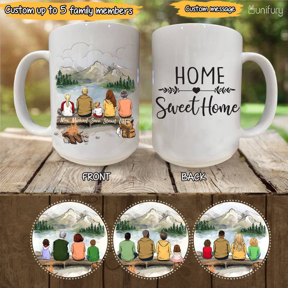 Personalized Family Hiking Mug - Hiking
