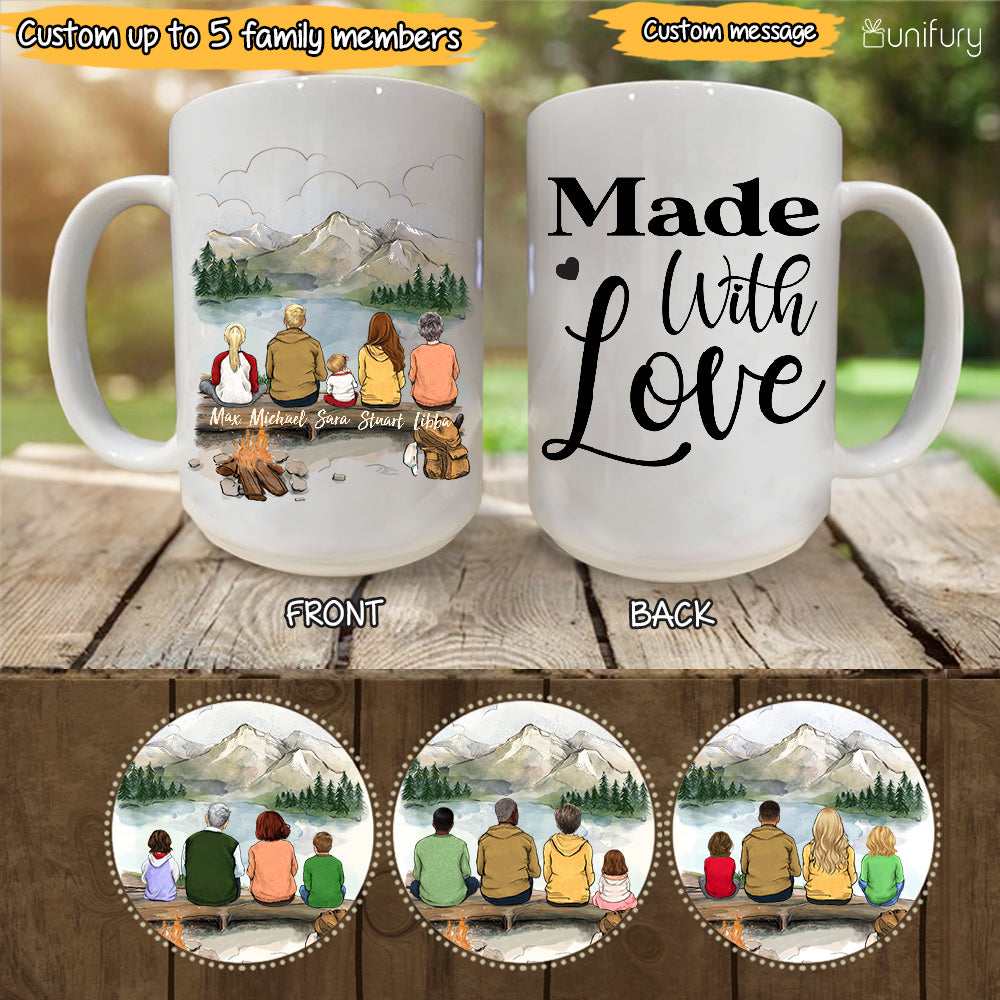 Personalized Family Hiking Mug - Hiking