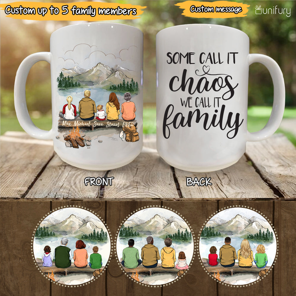 Personalized Family Hiking Mug - Hiking