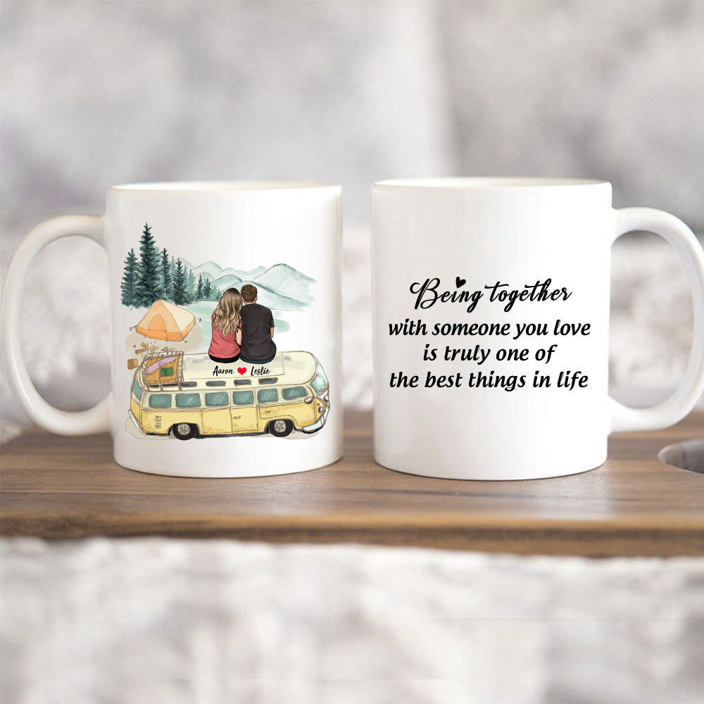 Personalized Couple Coffee Mug Gifts For Him For Her - Love quotes