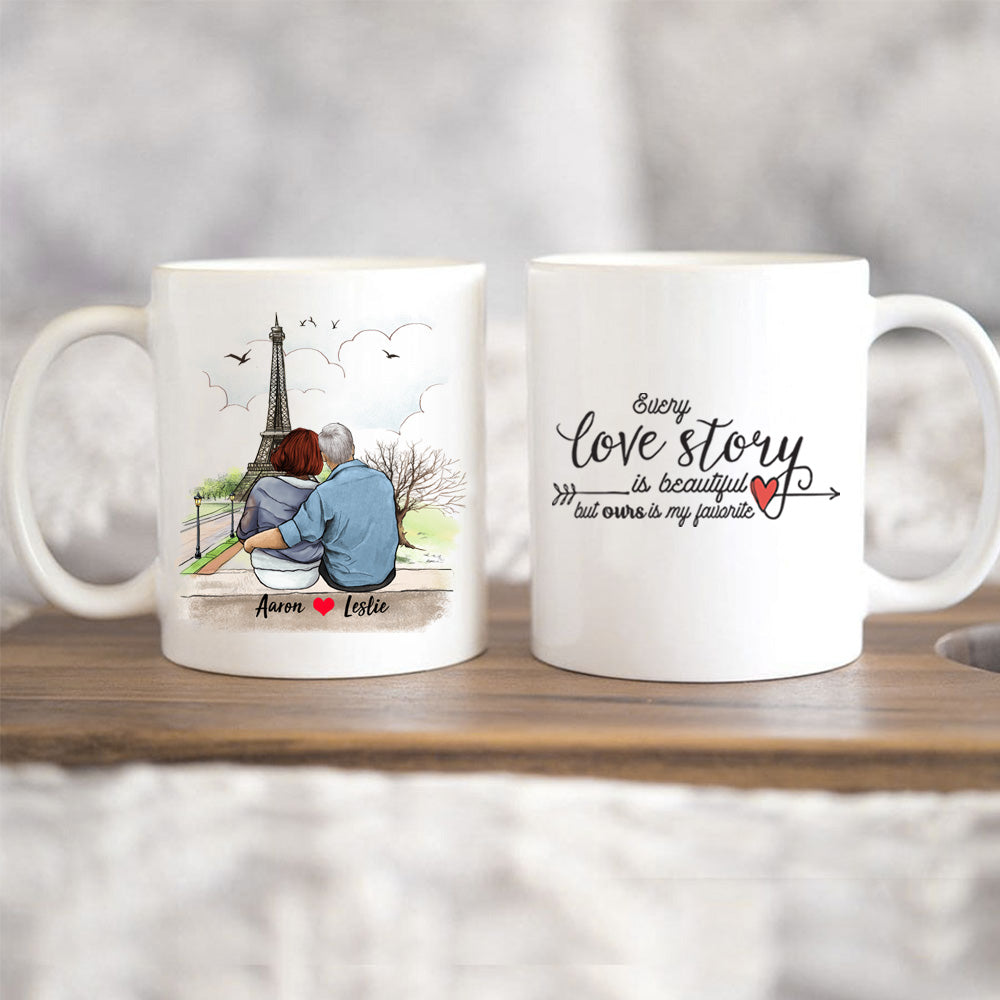 Personalized Couple Coffee Mug Gifts For Him For Her - Love quotes