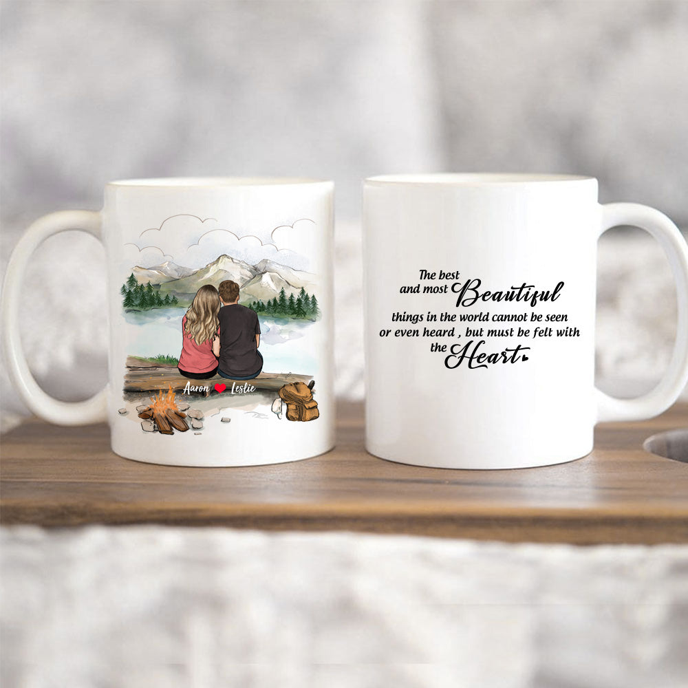 Personalized Couple Coffee Mug Gifts For Him For Her - Love quotes