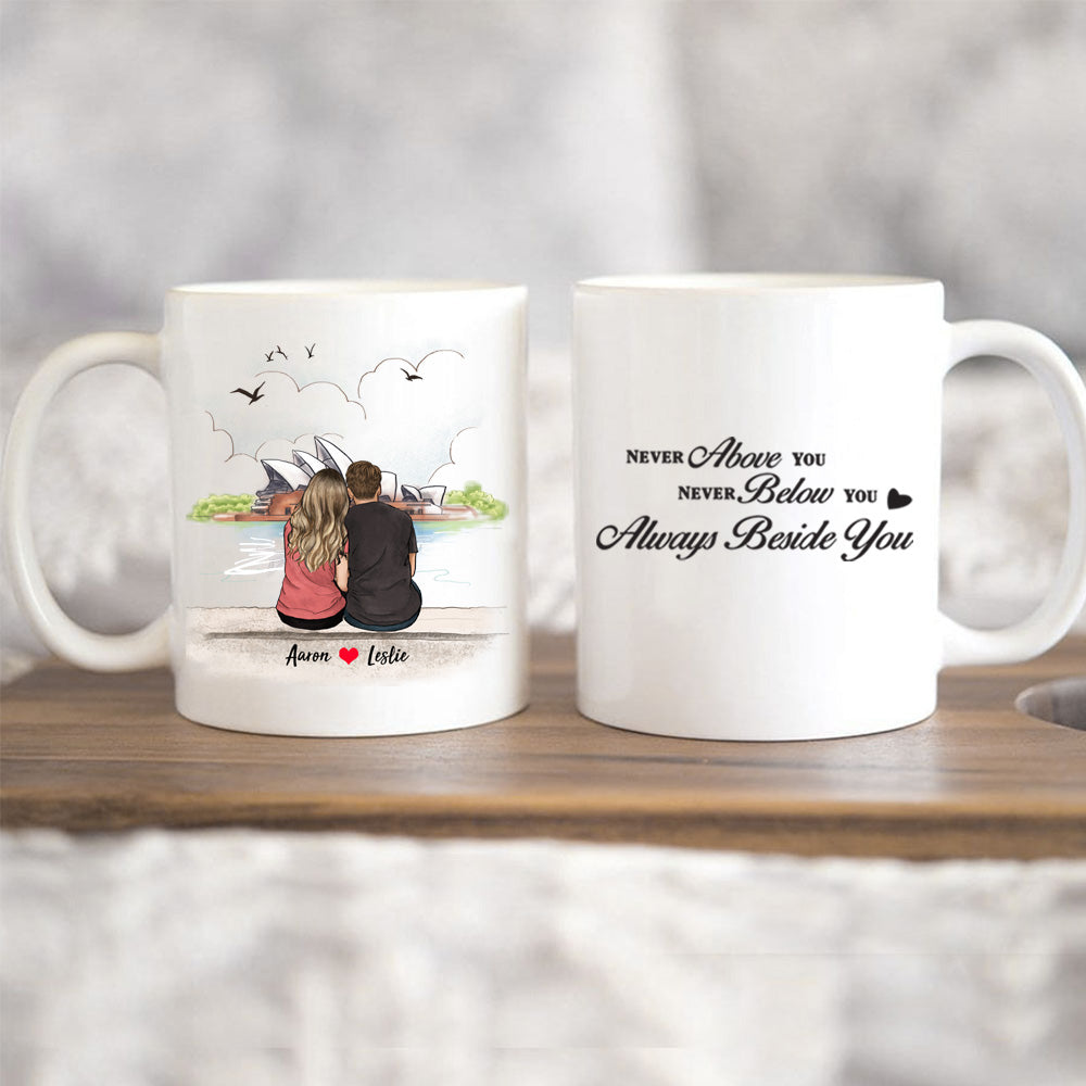Personalized Couple Coffee Mug Gifts For Him For Her - Love quotes