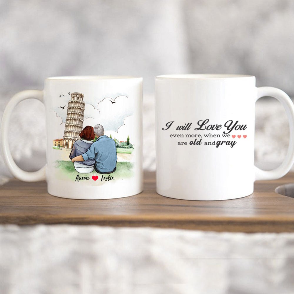 Personalized Couple Coffee Mug Gifts For Him For Her - Love quotes