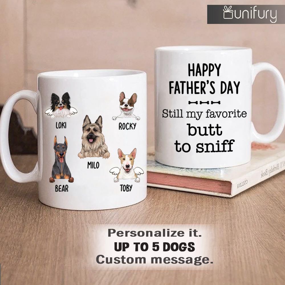 Personalized Dog Face Mug With Custom Funny Saying
