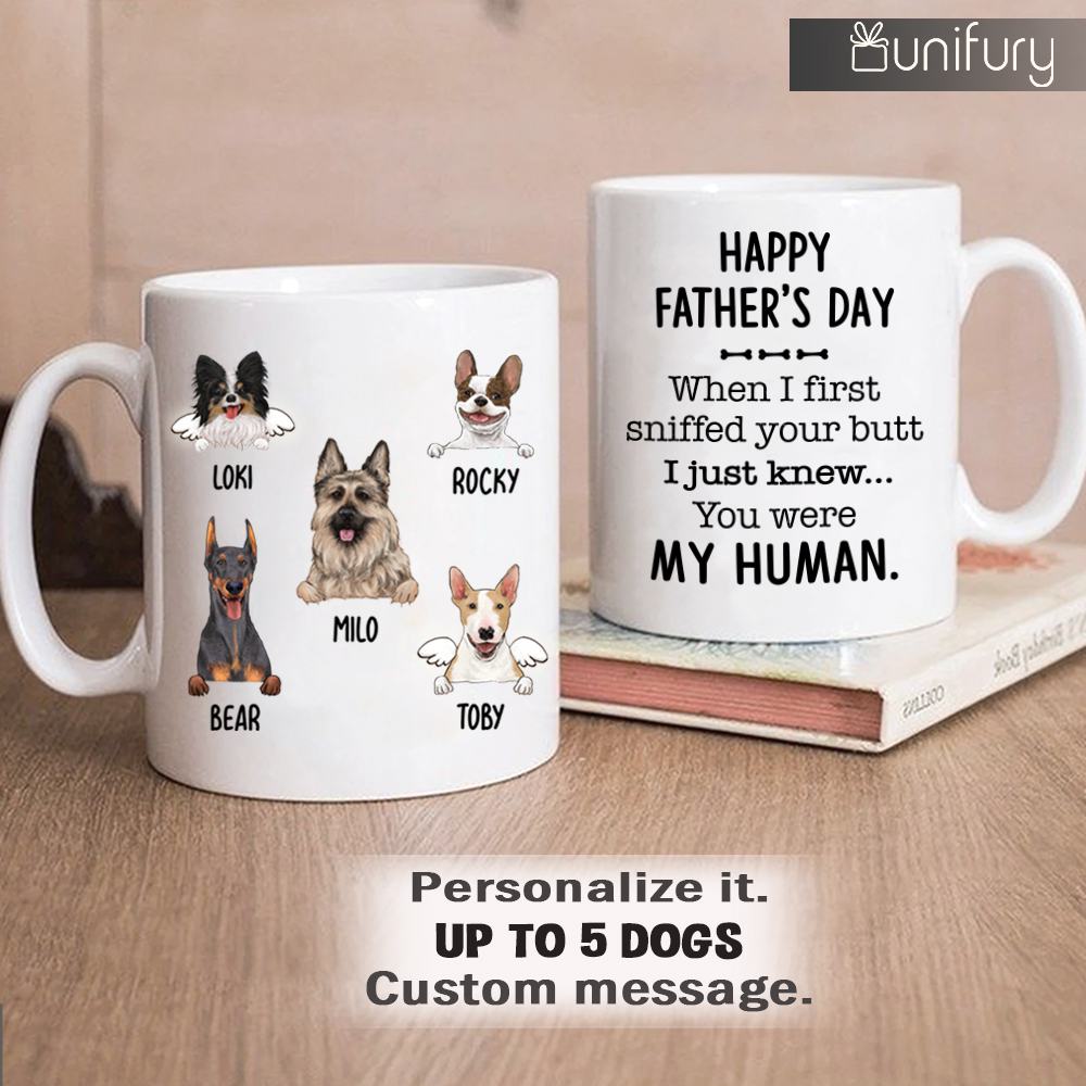 Personalized Dog Face Mug With Custom Funny Saying