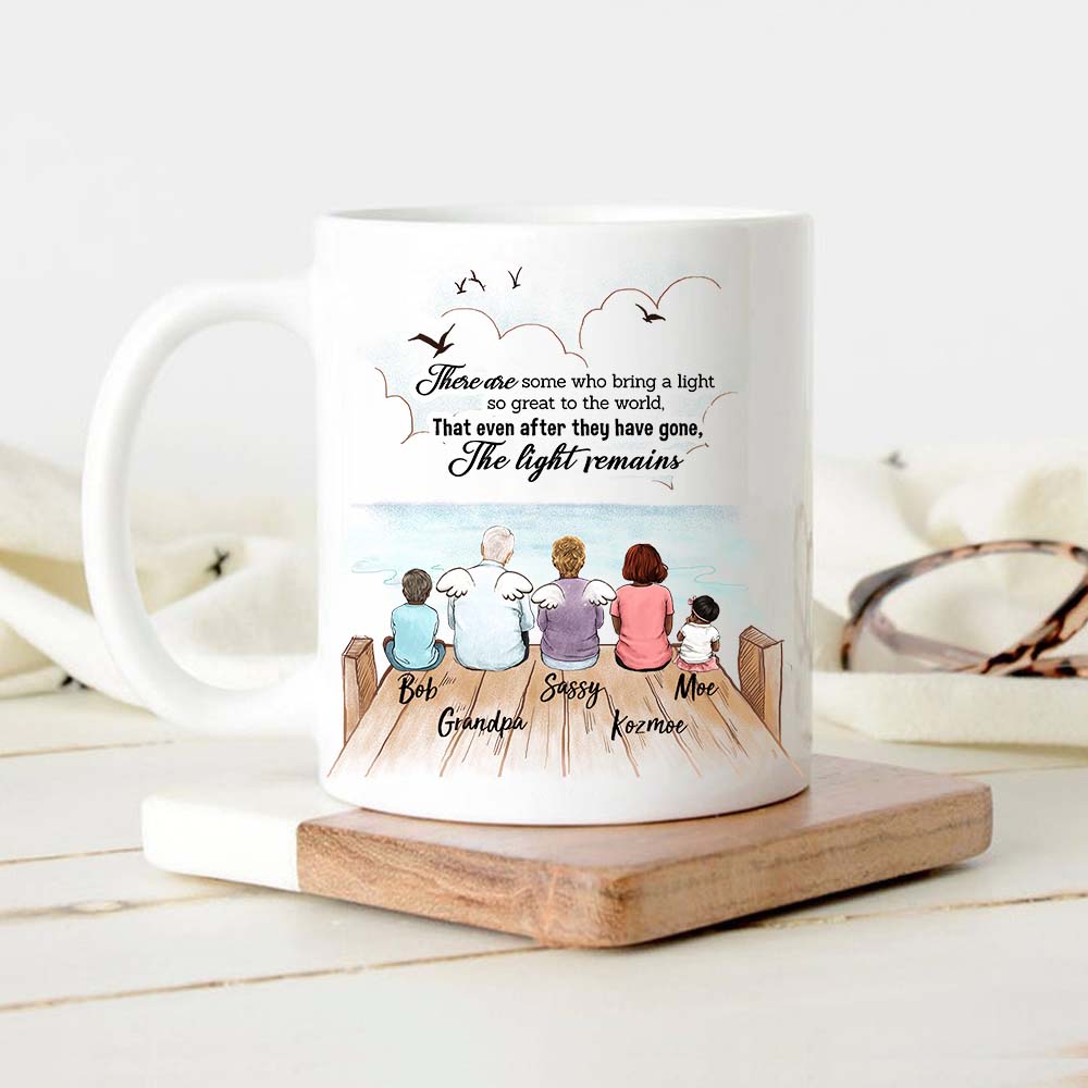 memorial personalized coffee mug