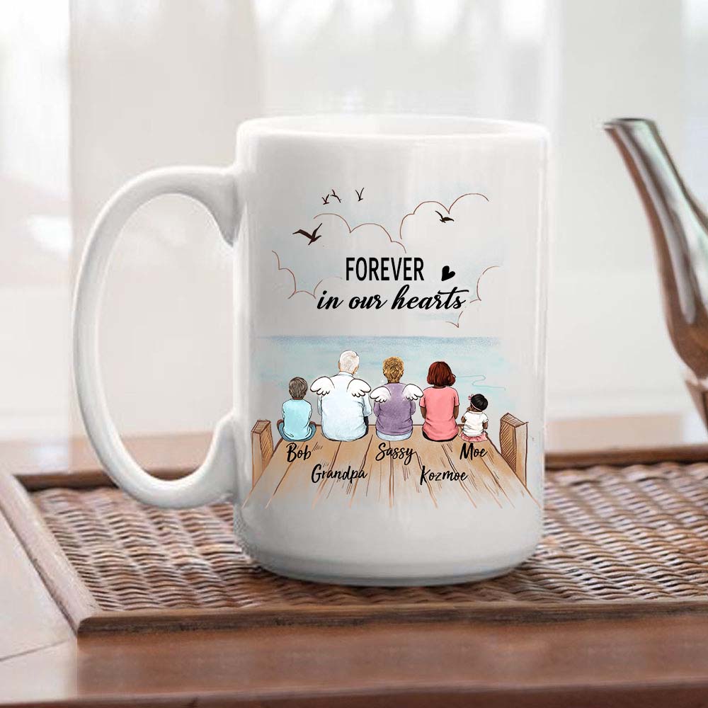 memorial personalized coffee mug