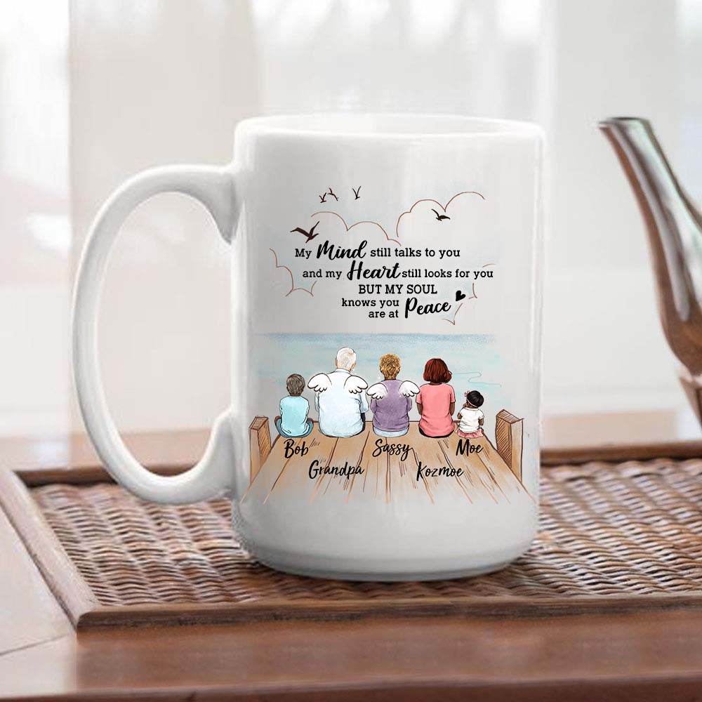 memorial personalized coffee mug