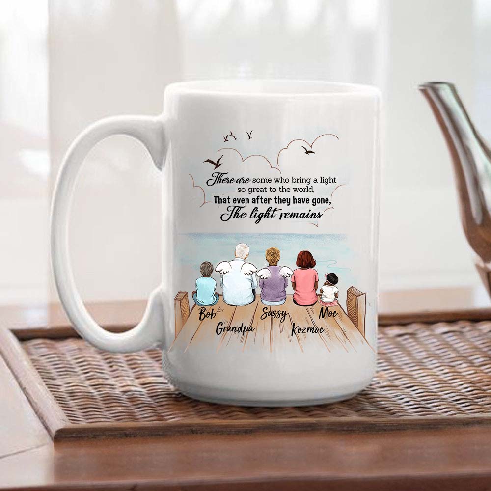 memorial personalized coffee mug